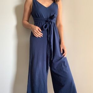 ABLE navy blue jumpsuit